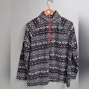 Eddie Bauer Mock Neck Fleece Pullover   Size XXL